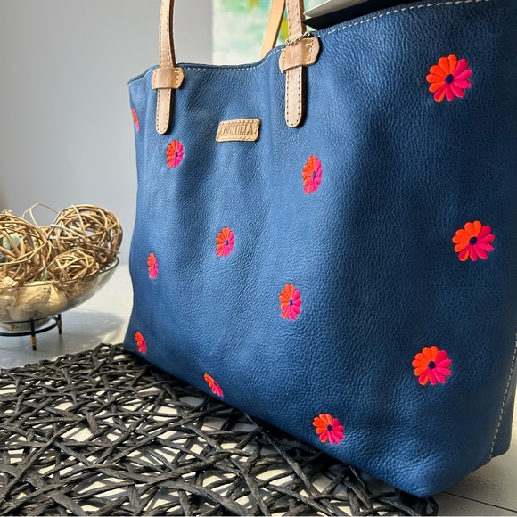 Consuela Pax Leather Floral Easy Tote - Picture 5 of 14